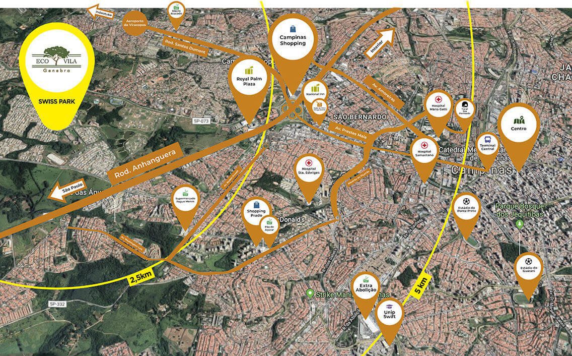 Eco Vila Genebra - Localização
